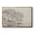 Toile avec cadre flottant or est en rupture de stock