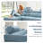Upholstered L-Shaped Sectional Left Hand Facing