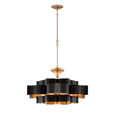 Grand Lotus 6 - Light Chandelier