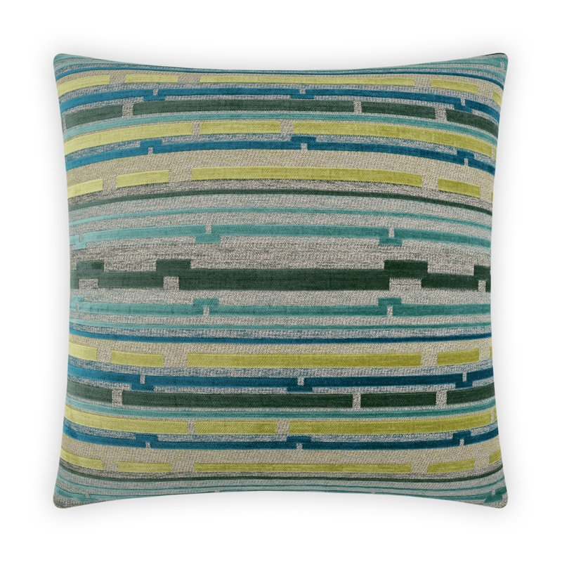 Punctuate Pillow Cover & Insert, Ocean, Square 20"