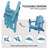 Kahn Folding Adirondack Chair with Cup Holder-903659707