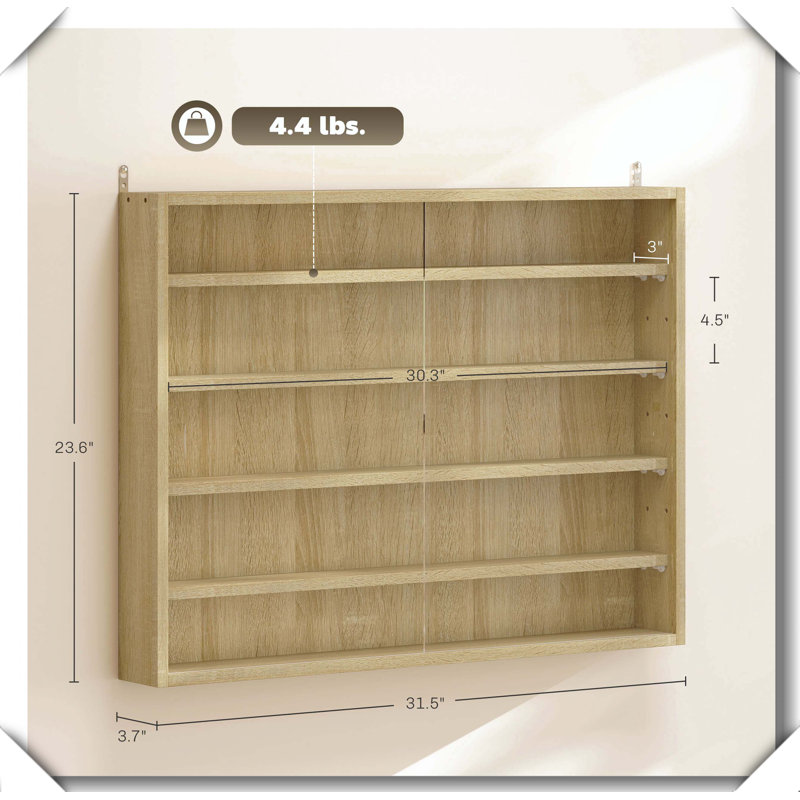 Vitrine pour objets de collection, Chêne