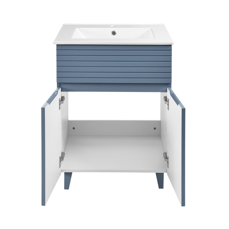 Bernay 24" Bathroom Vanity, Blue