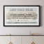 Lake House Rules - reproduction d'art encadrée de qualité supérieure - prête à être accrochée-1180245121-1180245122