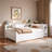Wood Daybed With Storage Drawers, Side Shelves, Desk And Trundle-1422639669-1422639668