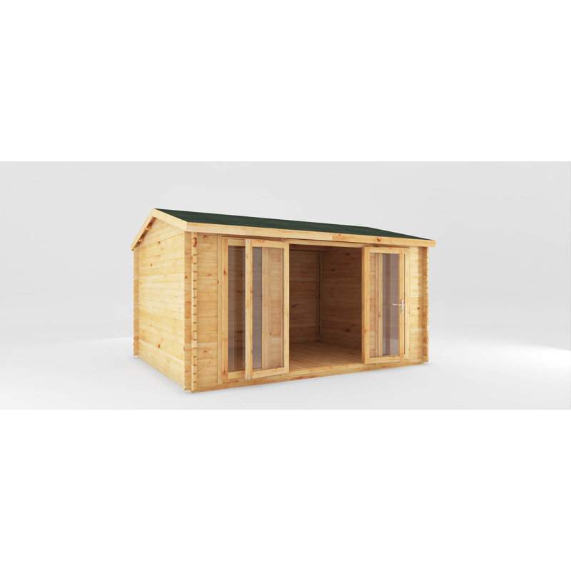 Mercia 15ft x 11ft Home Office Studio Log Cabin (28mm)