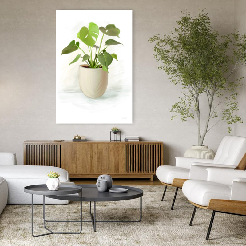 «Everyday Plants II», art végétal contemporain, H 48 po x l 32 po