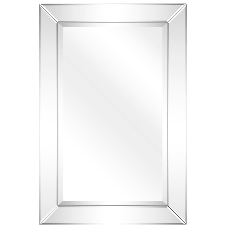 Oren Glass Rectangle Mirror, 36" H x 24" W