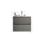 Meuble-lavabo mural avec lavabo Hostetler