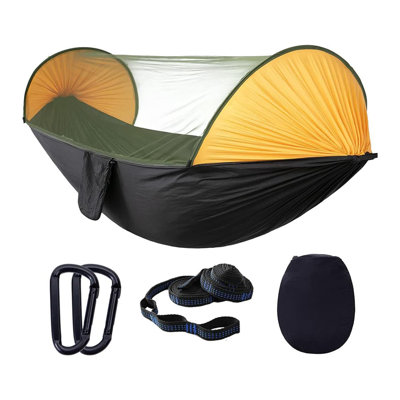 Camping Hammock With Mosquito Net, Portable Travel Hammock Mosquito Net, Outdoor Hiking Camping Backpacking Travel Hammock Tent