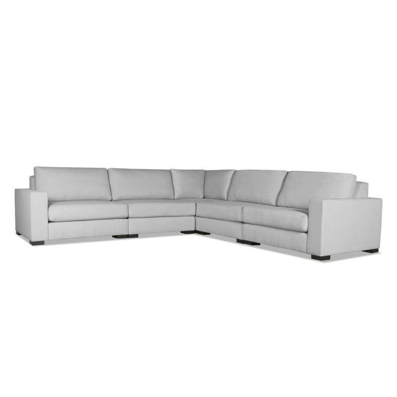 Seda Upholstered Sectional Symmetrical, Grey Revolution®