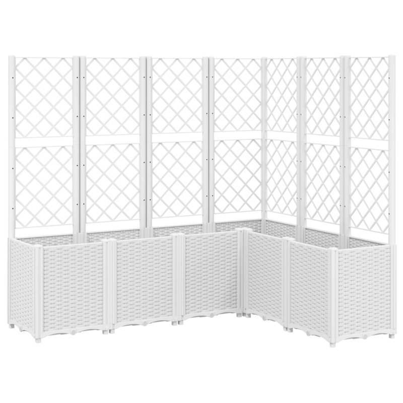 Bubik Planter Box, White