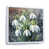 Cadre flottant blanc