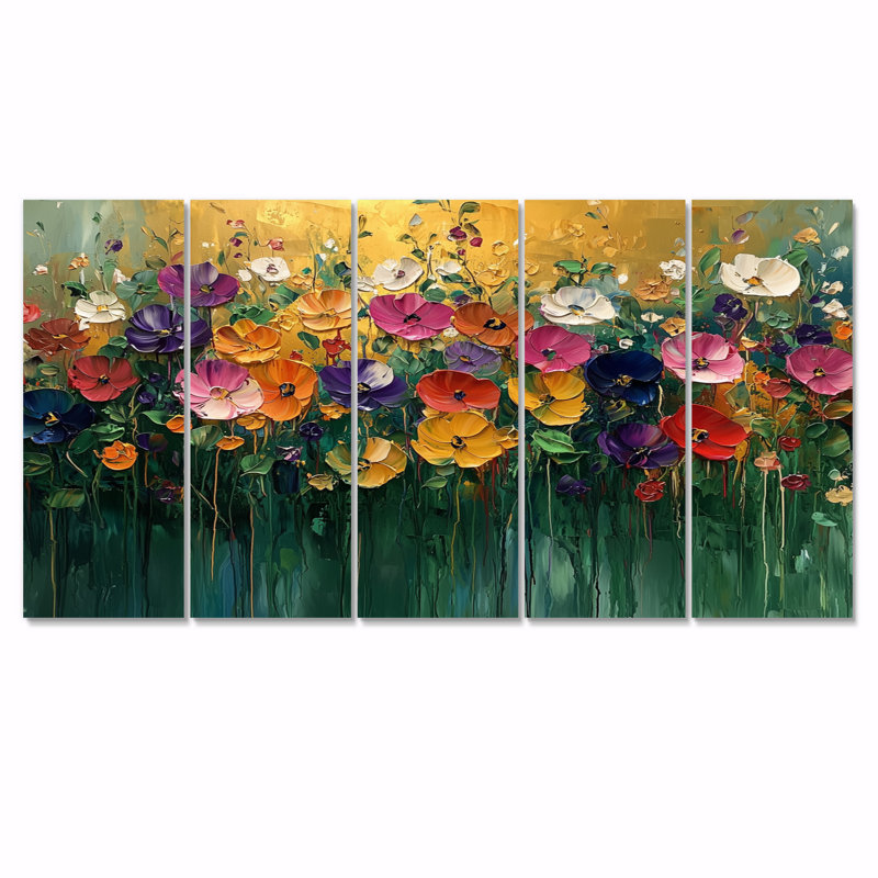 Boyster - Art - Pour le salon, H 28 po x l 60 po, 5