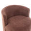 Fauteuil demi-tonneau pivotant en bois massif (ensemble de 2)-886466793