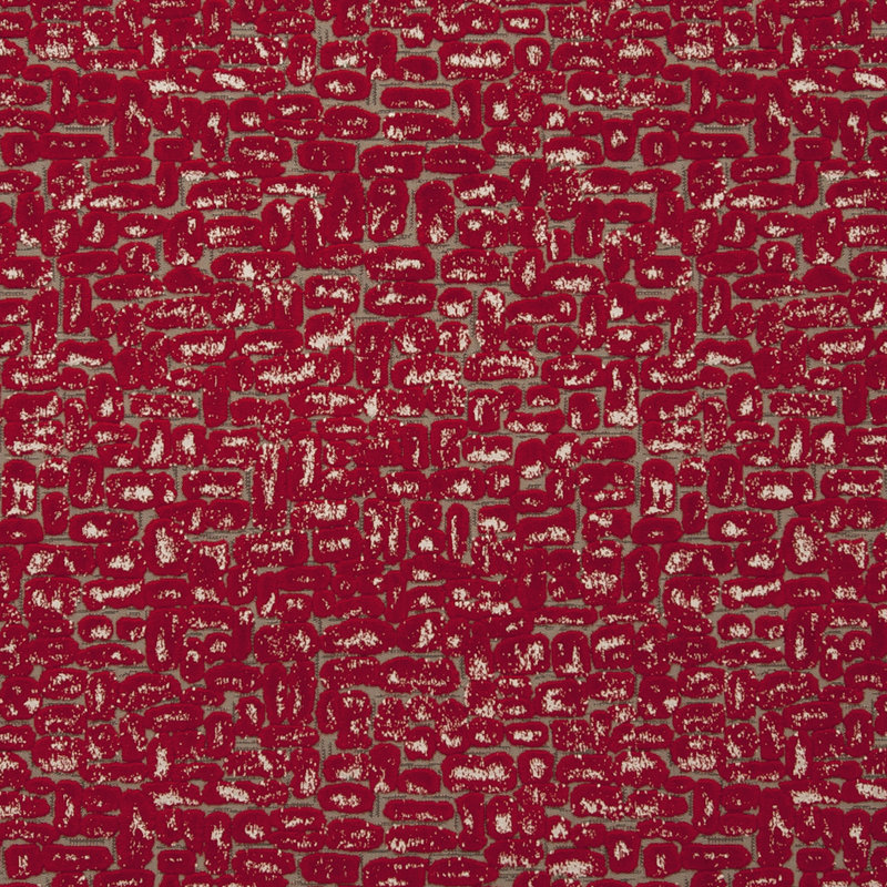 Clarke and Clarke Moda Fabric, Rouge