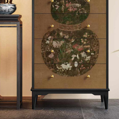 Armoire à tiroirs en bois massif