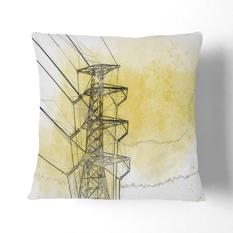 Square Cushion, 55cm H x 55cm W x 20cm D