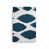 Bleu sarcelle/Blanc