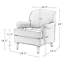 Fauteuil de 29,5 po de large Uppsala-69605552
