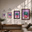 Floral Dreams Modern - Framed Print-207590977-207590980