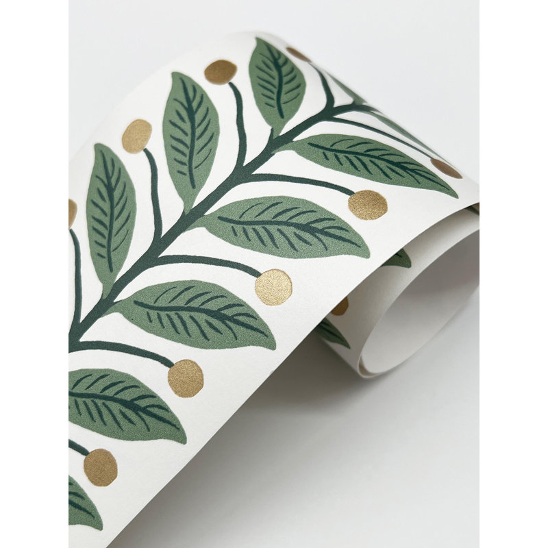 Papier peint jardin, Vert