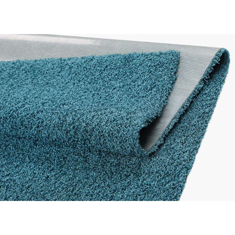Avett Solid Colour Area Rug, Rectangle 67 x 133cm