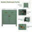 Ensemble de meuble-lavabo 30 po avec 2 portes et une tablette-194868477