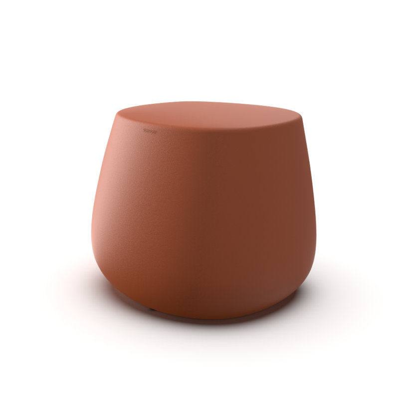 Tabouret bas en pierre, Argile