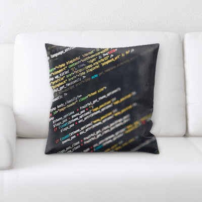 Code Throw Pillow