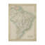 « map of brésil », reproduction d’impression sur toile tendue-33423373