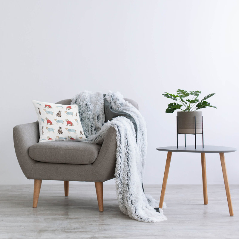 Polyester Throw Square Pillow Cover & Insert