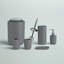 Ensemble d'accessoires de salle de bain 6 pièces Balch-290433210