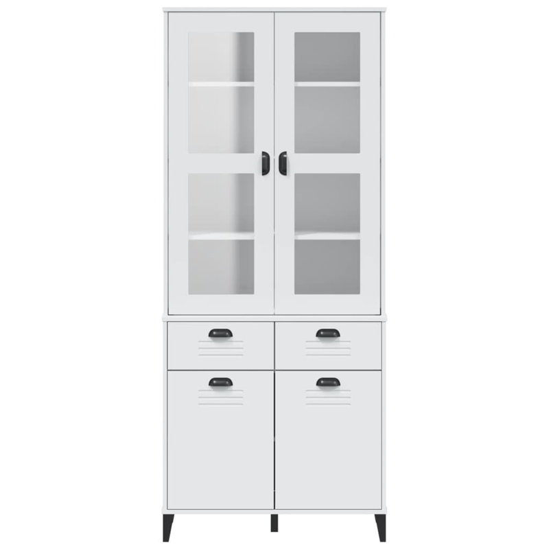 Aleemah Display Cabinet, White