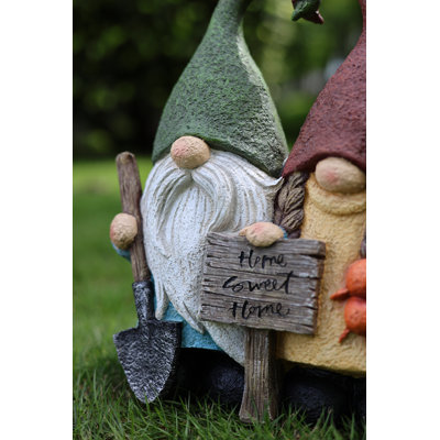 Sweet Couple Garden Gnome Medium Size