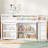 Twin Loft Bed stroage case ,drawers,Twin Loft Bed with ,Drawer Cabinet, Shelf Cabinet and Pulling -Out Desk,Rubber Wood Loft Bed with Safety Guardrail ,Ladder-647824621