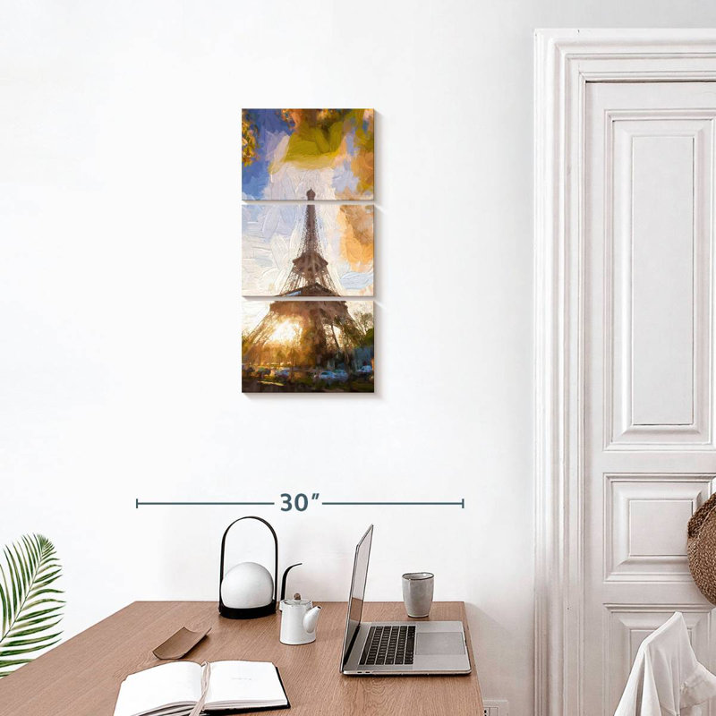 City Sunset, 27" H x 12" W