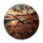 Horloge murale en bois massif Lewann-1551160389