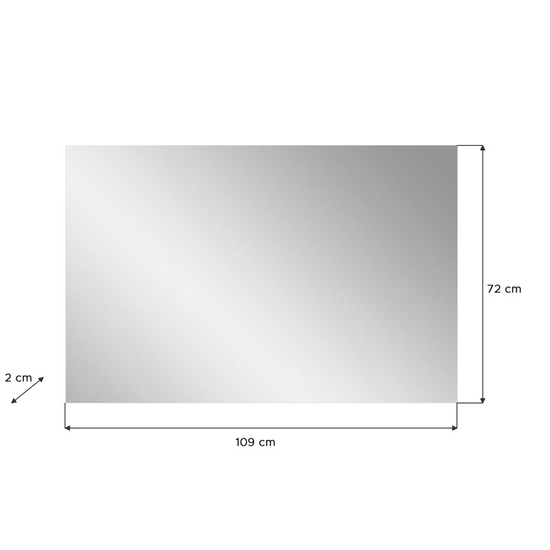 Angwin Wall Mounted Accent Mirror