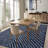 Geometric Machine Washable Rug Abstract Non Slip Living Room Rug Low Pile Thin Rug, Contemporary Neutral Rug, Non Shedding Soft Rug for Bedroom-1638479544