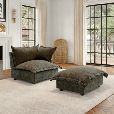 Upholstered Chaise Lounge-L