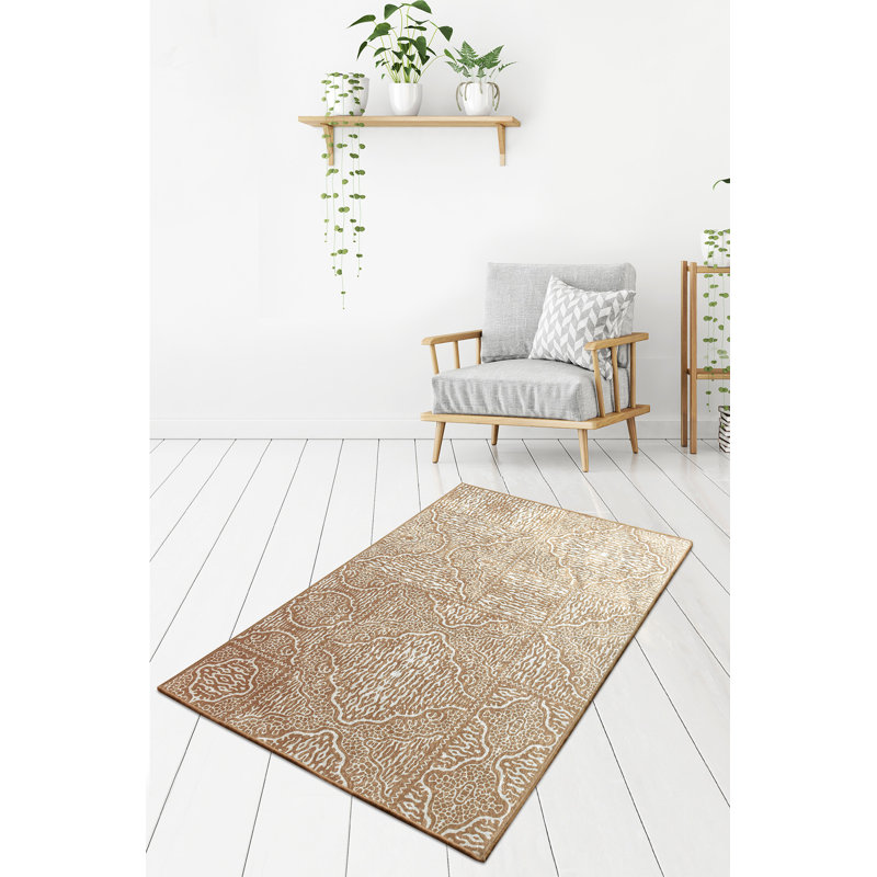 Durable Hall Carpet (23.6 x 55.1 inches), 100% Polyester, 0.2 in Pile Height | Antibacterial, Non-Slip Underside, Machine Washable | Perfect for Entryways & Living Rooms, Easy Care & Stylish Design