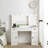 Vanity Table With Lighted Mirror