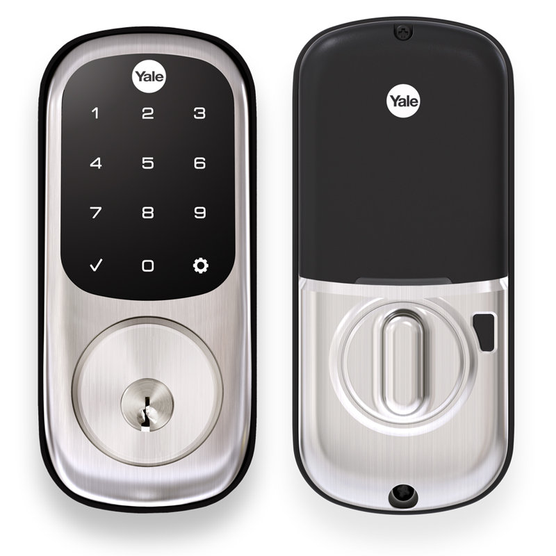 Assure Touchscreen Deadbolt with ZigBee, Satin Nickel