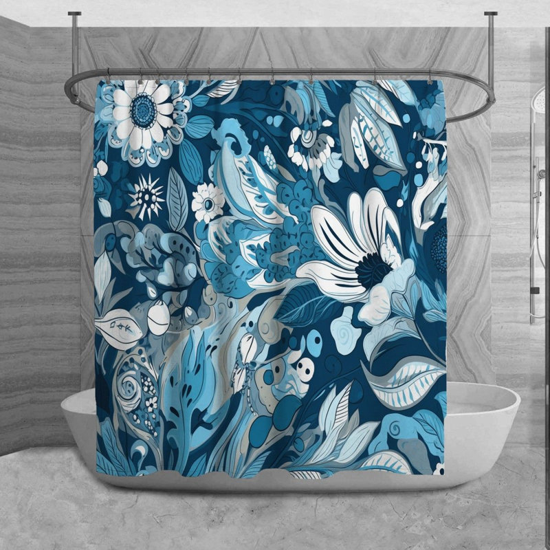 Rideau de douche Modley, H 73 po x l 70 po