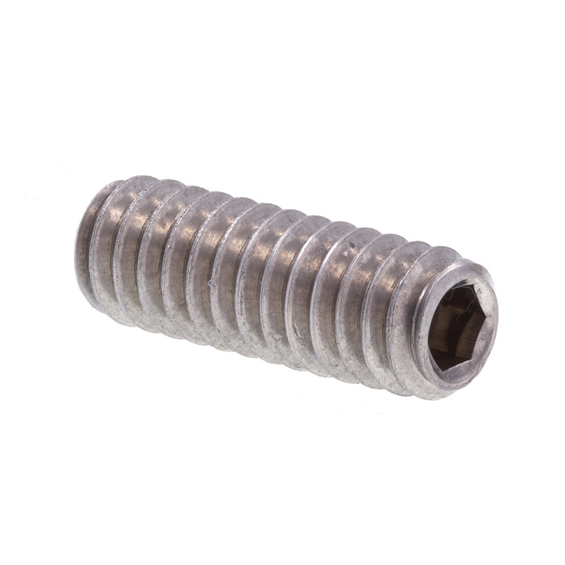 Socket Set Screws, 1/4 in-20 X 3/4 in, Grade 18-8 Stainless Steel (10 Pack), 4.25" H x 2.95" W x 0.3" D, Stainless Steel