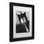 Art mural encadré - Décoration murale «Double Trouble Black Bear» de Marion Rose avec cadre mat - Art du salon, de la cuisine et de la salle de bain - 11 x 14-40373764-15822140