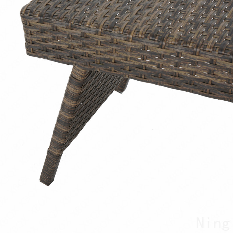 Pe Wicker Snack Table