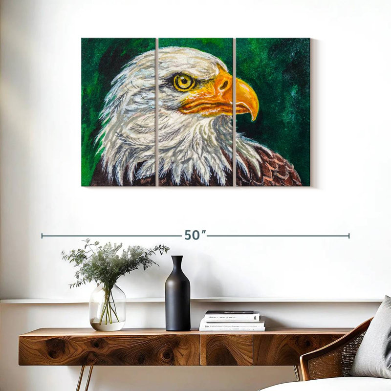 Bald Eagle, 24" H x 38" W