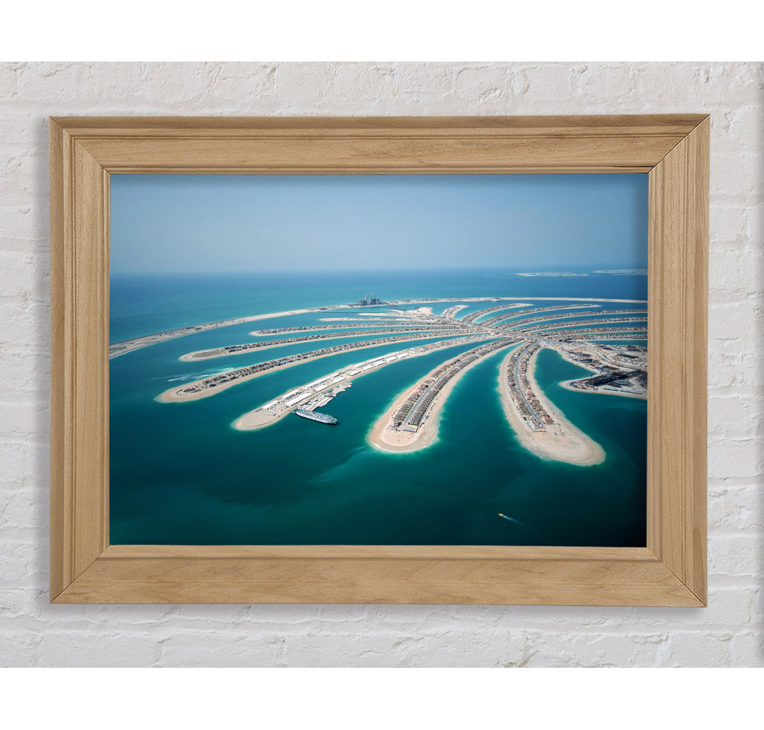 Palm Islands - Einzelne Bilderrahmen Kunstdrucke